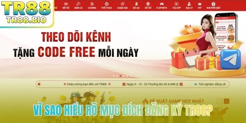 Vì sao hiểu rõ mục đích đăng ký TR88?